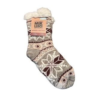 NEW Muk Luks Cabin Socks s/m 5-7
